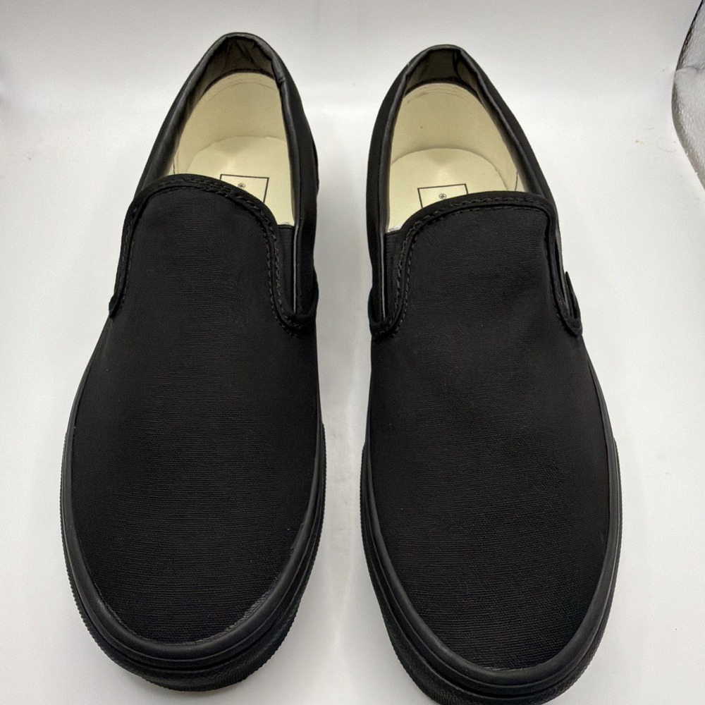 Vans  Unisex Adult Classic SlipOn Shoes In Black/Black. Men's 9.5,Women's 11 - Picture 9 of 13
